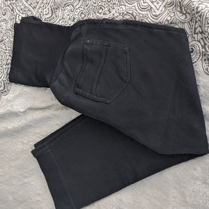 Super soft black maternity pants